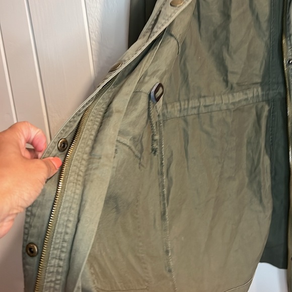 Brandon Thomas Utility Jacket Olive Green - Picture 5 of 7